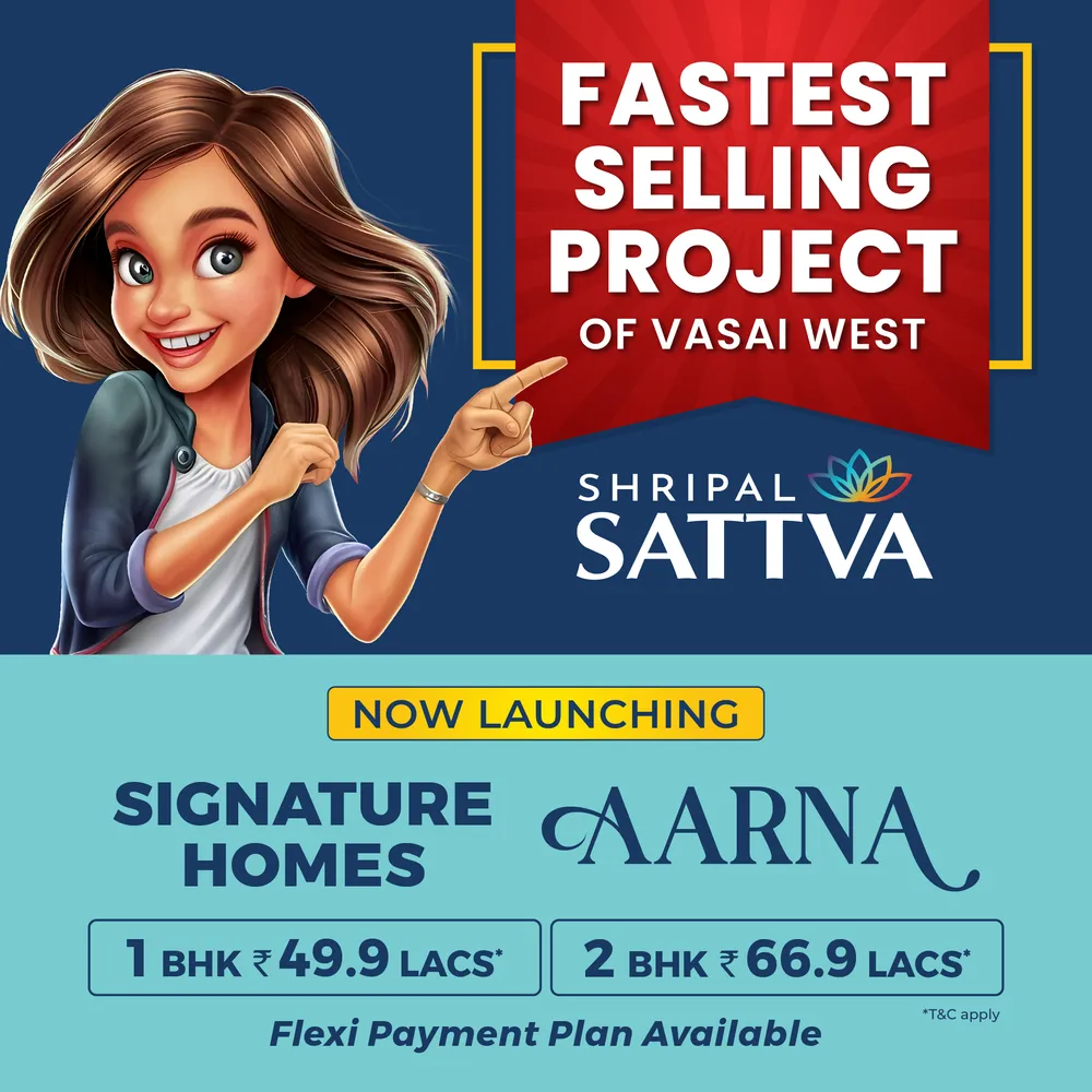 1, 2 BHK Flats in Virar West