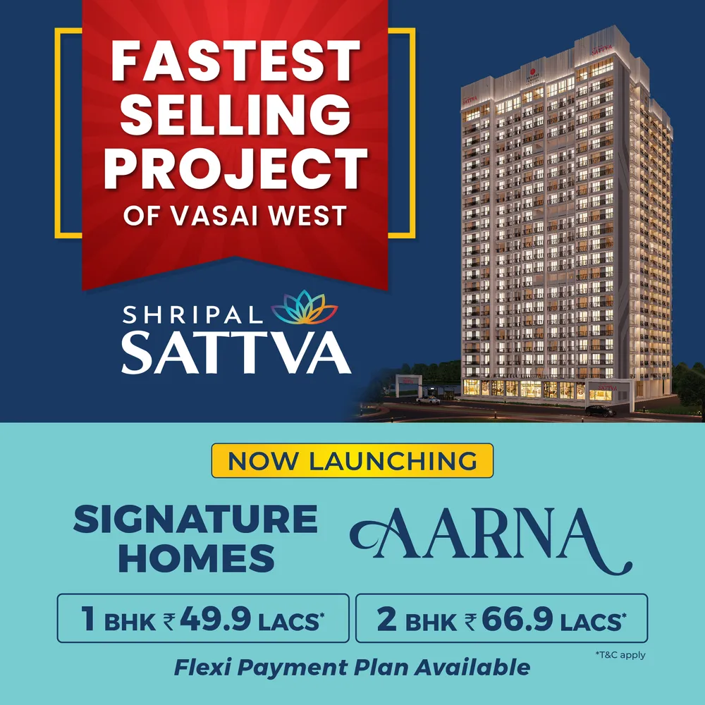 1, 2 BHK Flats in Virar West