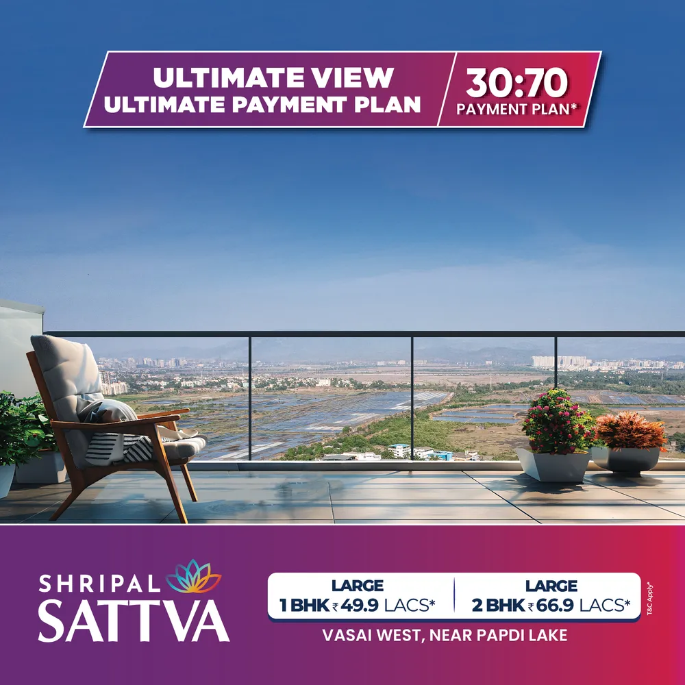 1 bhk flat for sale in vasai west